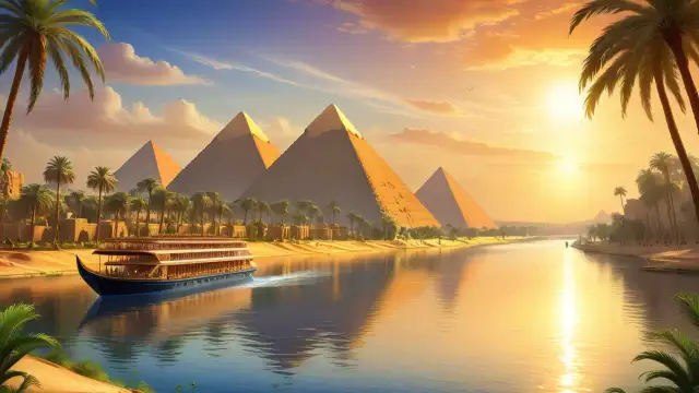 DE NIJL BEGINT IN OEGANDA TOT DE MIDDELLANDSE ZEE